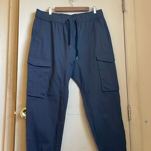 Italymorn Grey Cargo Joggers